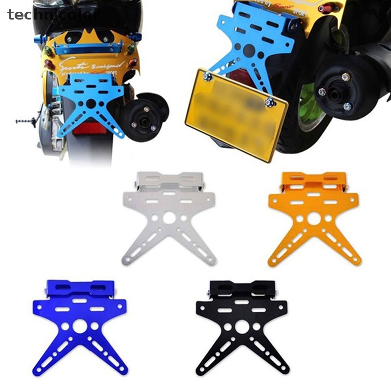 Giá Đỡ Biển Số Xe Mô Tô Bằng Hợp Kim Nhôm Nhiều Màu