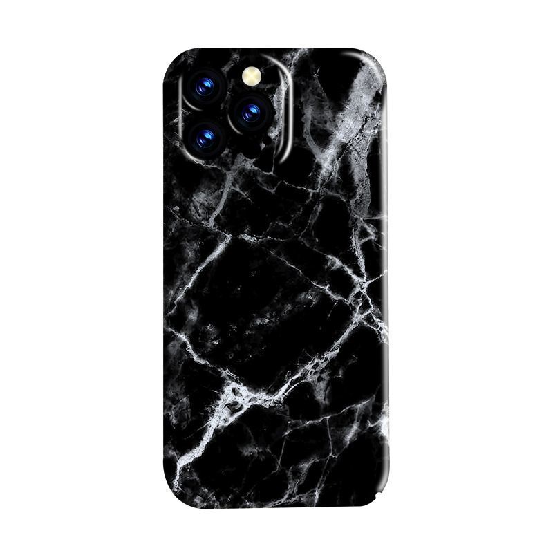 Ốp Điện Thoại Màu Đen Bóng Bảo Vệ Toàn Diện Cho Iphone 12 / xr11 Promax Xs 13iPhone14