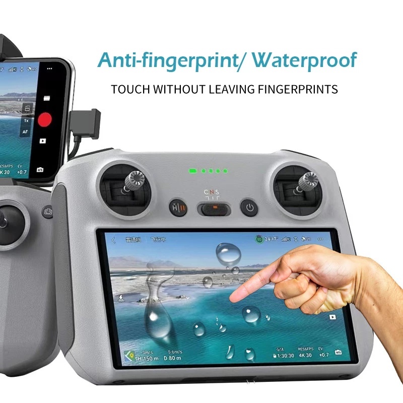 Set 1 / 2 Kính Cường Lực HD Chống Nước Bảo Vệ Màn Hình Điều Khiển Từ Xa