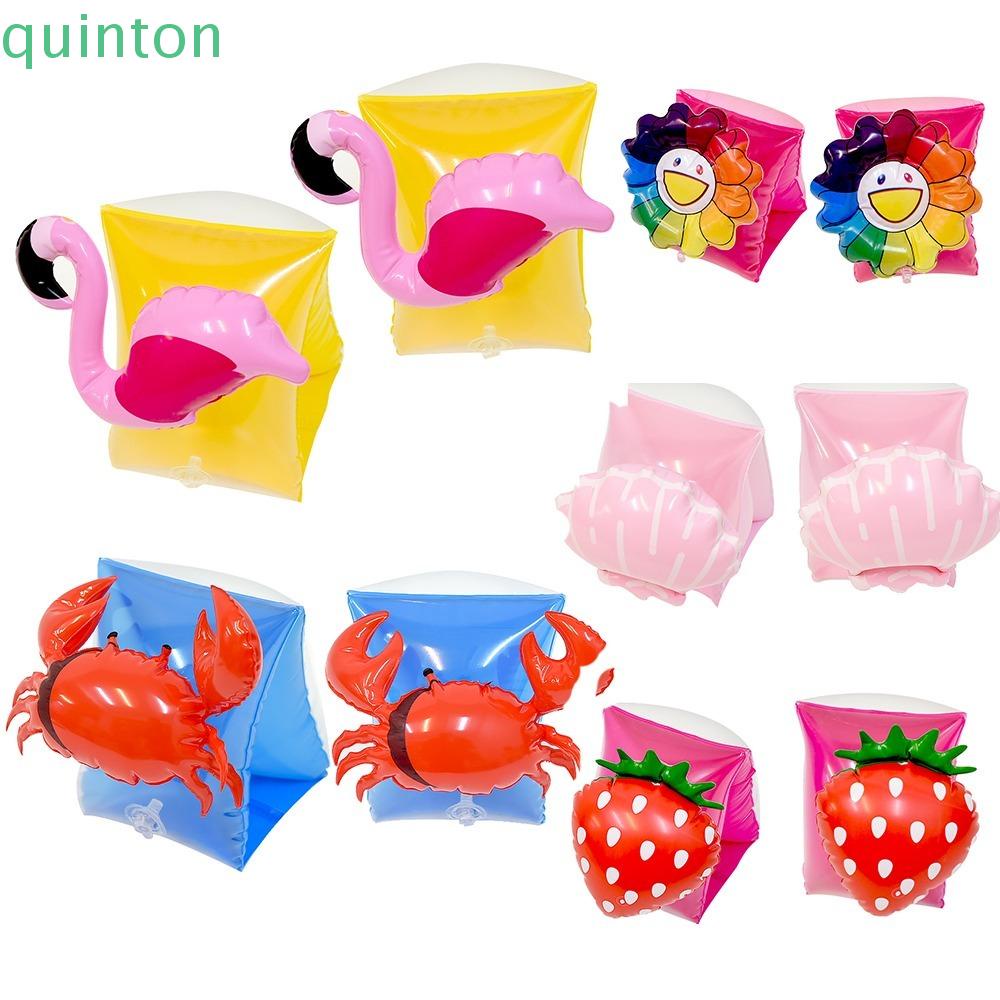 1 Cặp Phao Bơi Bơm Hơi Cánh Tay Hình Tròn Cho Bé