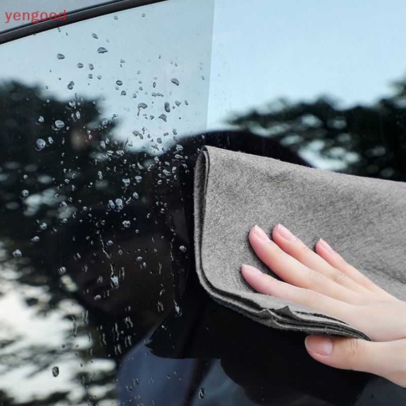 1 Khăn Lau Chén Dĩa / Xe Hơi / Nhà Bếp Thấm Hút Tốt Không Để Lại Dấu Vết