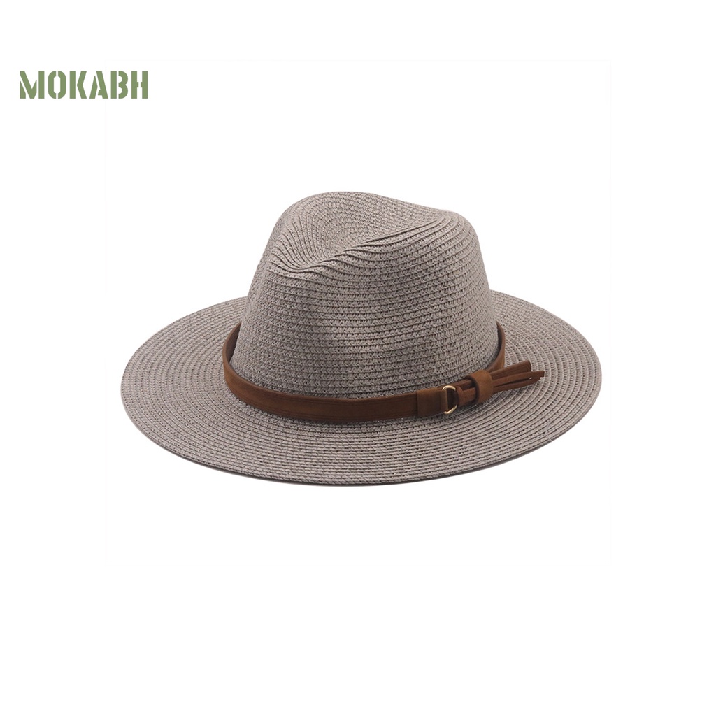 Nón Cối Rộng Vành Chống Tia UV Màu Sắc Đơn Giản Thời Trang Cho Nam Và Nữ