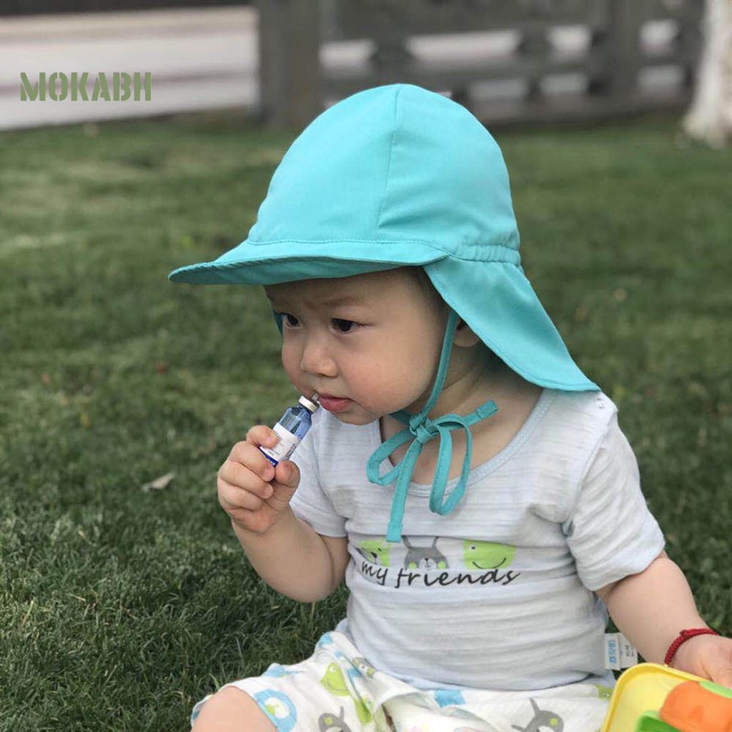 [Mok Abh] Mũ Vành Rộng Mềm Mại Chống Nắng Gấp Lại Được Dùng Cho Mùa Hè