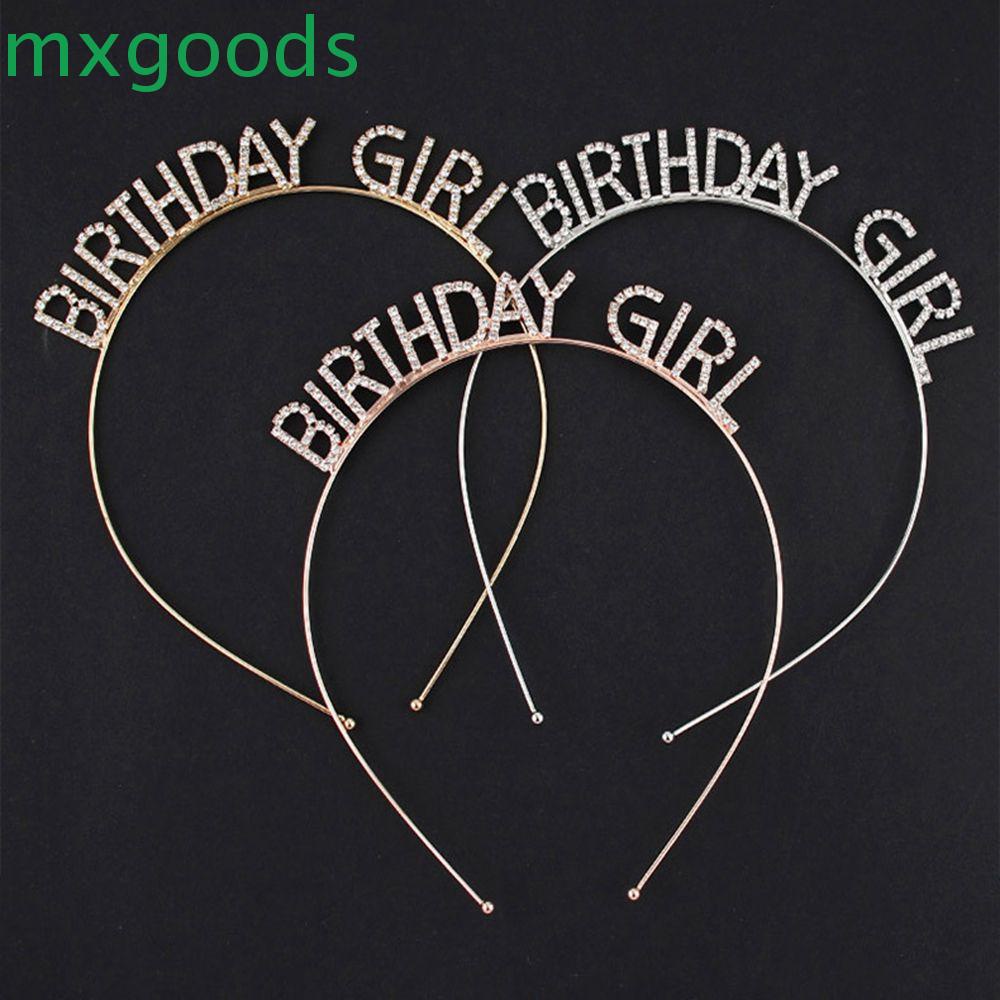 Băng Đô Cài Tóc Bằng Hợp Kim Hình Nón Chúc Mừng Sinh Nhật