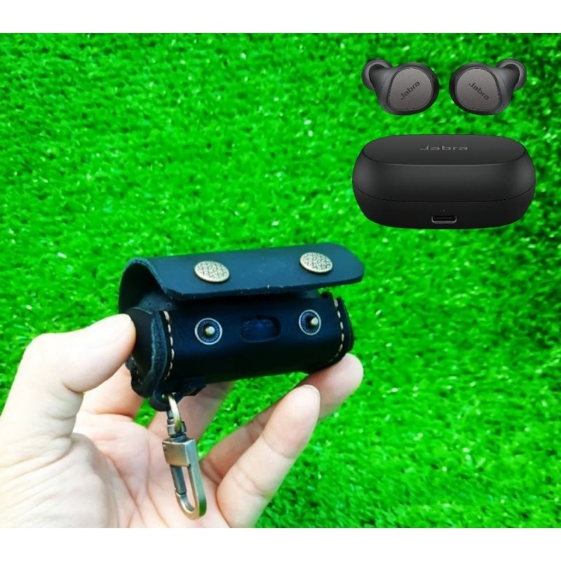 Bao da Jabra Elit 7 Pro và Elite 7 Active handmade da thật