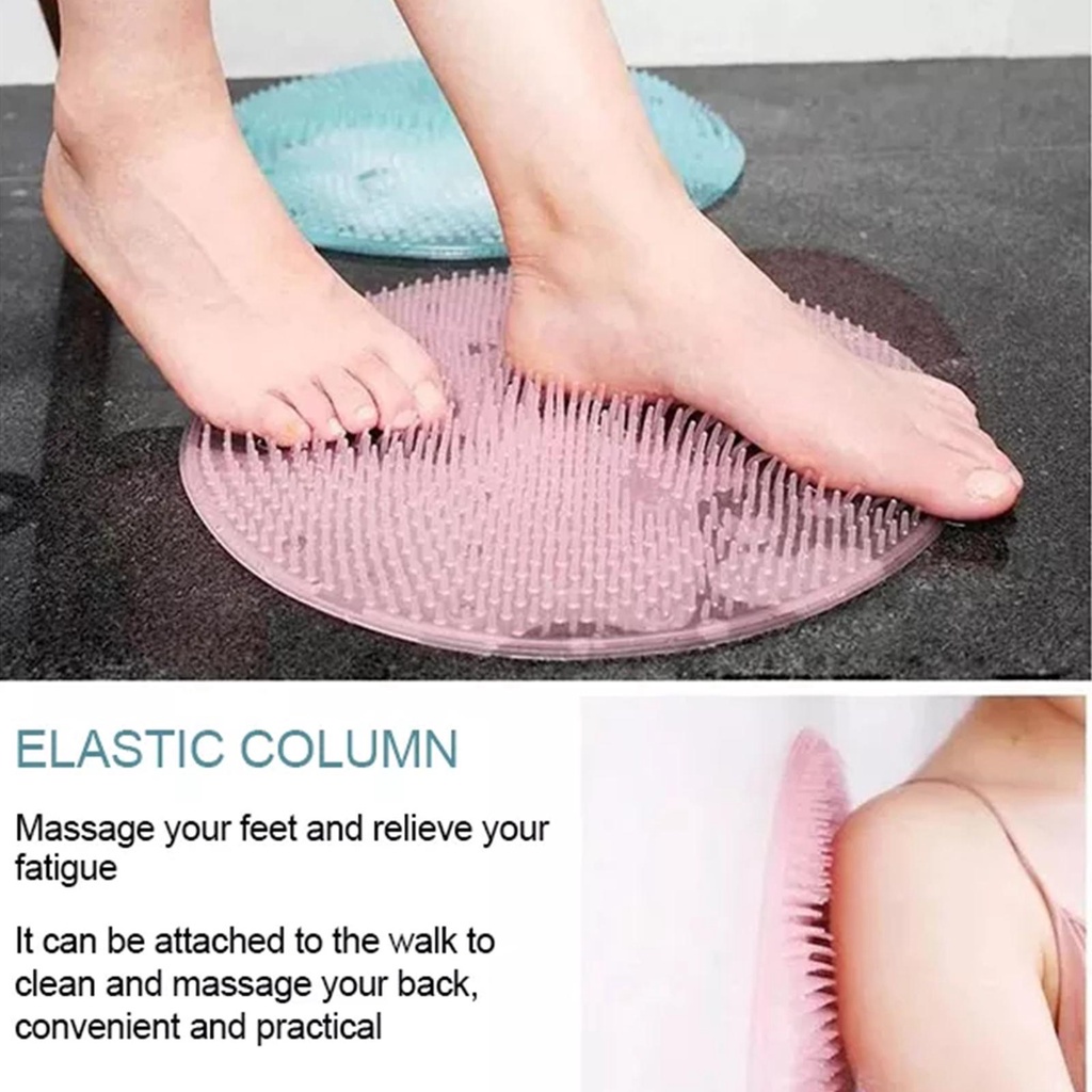 Thảm Mát Xa Chân Khi Tắm Bằng Silicone Tiện Dụng O6J1