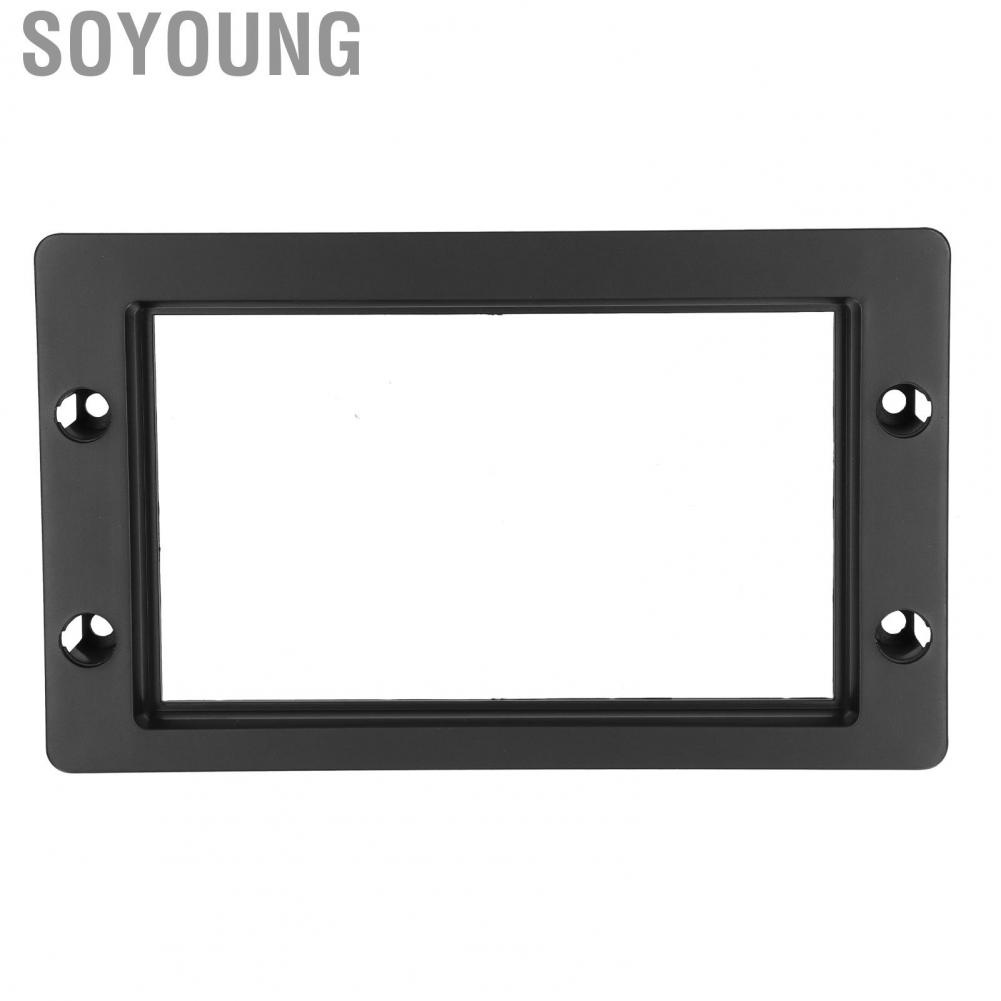 Soyoung 2Din Stereo  Fascia DVD Audio Panel Frame for Saab 9-5 1998+ 8in Screen