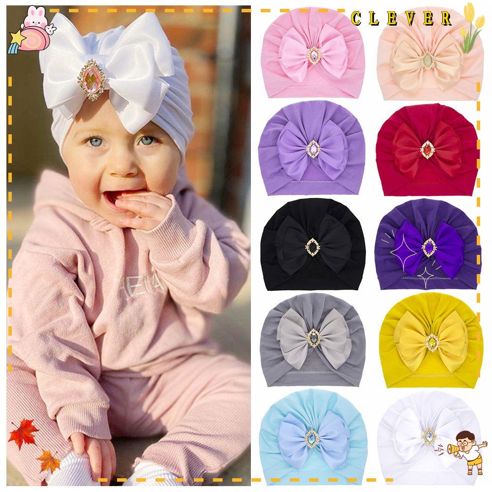 Khăn Turban Thắt Nơ Chất Liệu Cotton Cho Bé