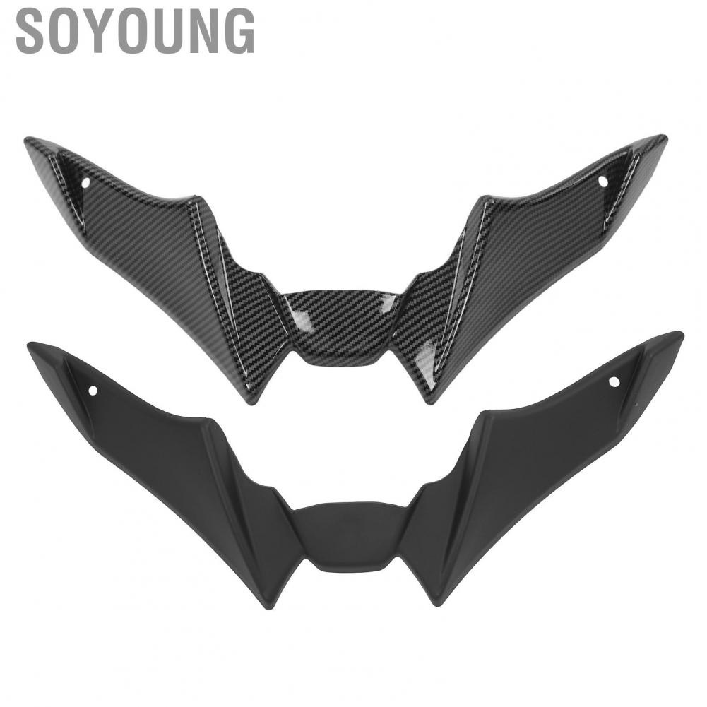 Soyoung Front Fender Beak  Detailed Workmanship Aerodynamic Fairing Cowl Stylish Appearance Shockproof for MT‑09 SP