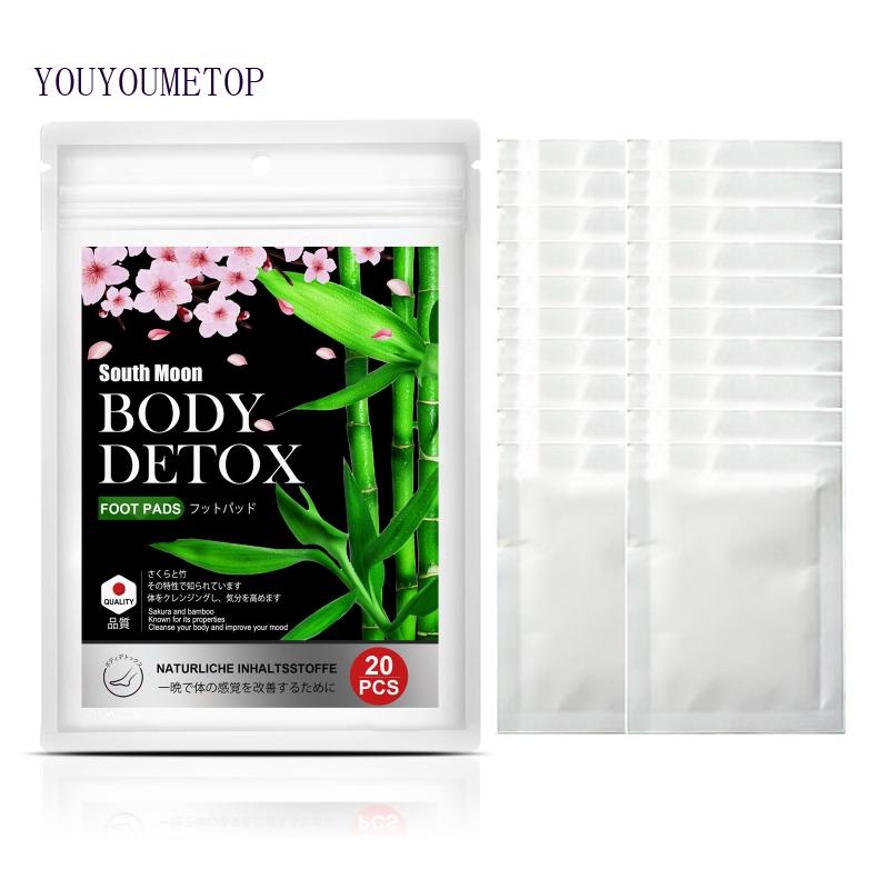 10 Miếng Dán Thải Độc Lòng Bàn Chân Giảm Căng Thẳng Tự Nhiên YOUYO