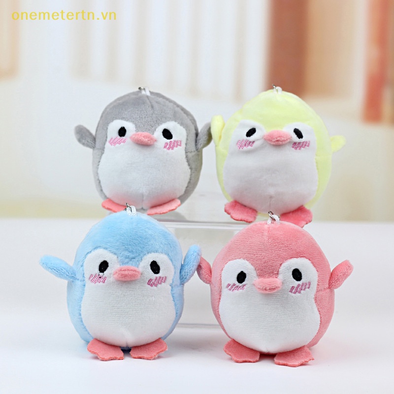 Móc Khóa Hình Chim Cánh Cụt Nhồi Bông Đáng Yêu