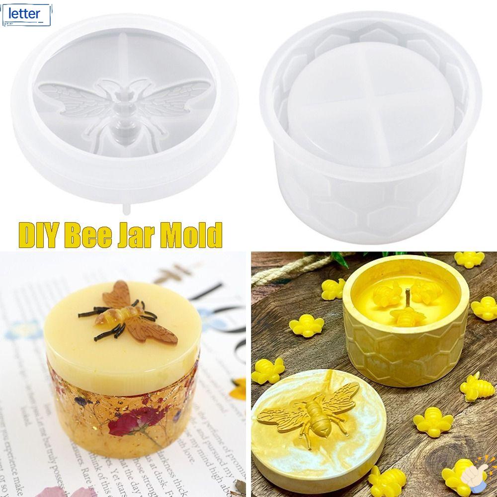 Khuôn Làm Nến Thủ Công Hình Chú Ong Siêu Bền