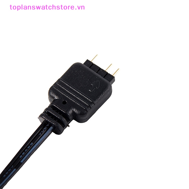 Dây Cáp Chuyển Đổi COOLMOON 5V 3-Pin ARGB Tương Thích Với Dải Đèn LED ARGB