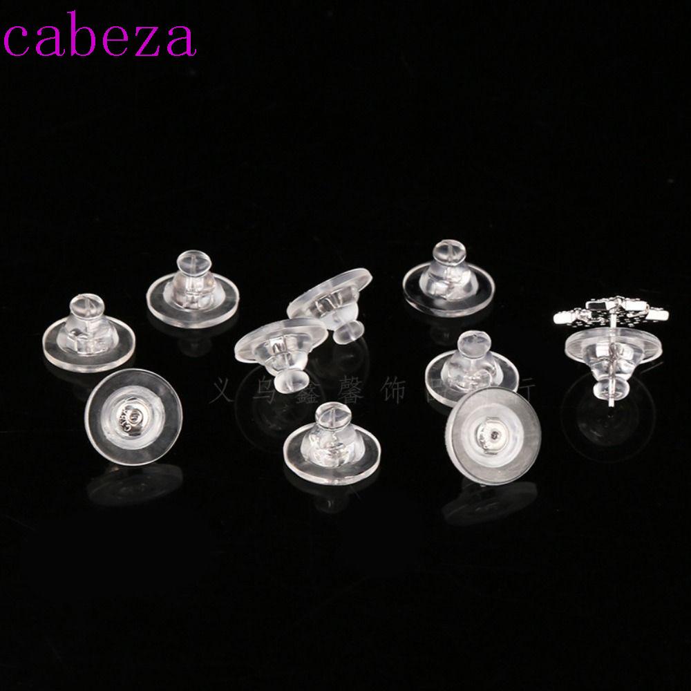 Nút Bịt Bông Tai Bằng Silicone Trong Suốt DIY