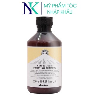 Dầu gội cho da đầu bị gàu davines purifying shampoo
