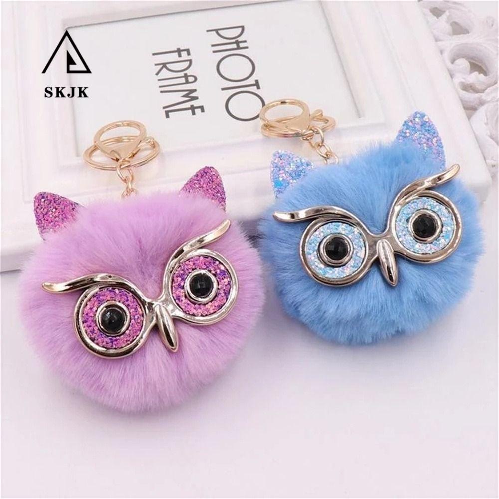 Móc Khóa Hình Cú Hoạt Hình Xinh Xắn