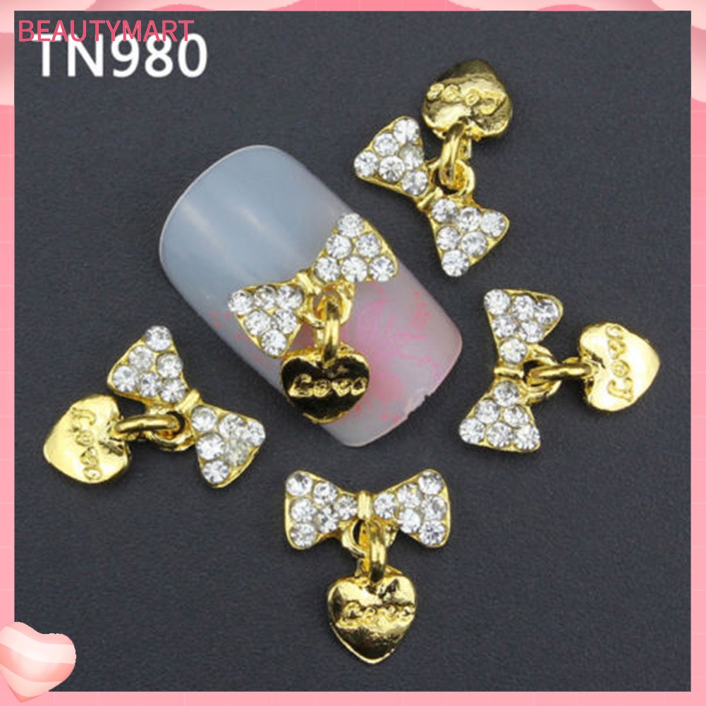 Set 10 Hạt Đá 3D Lấp Lánh Trang Trí Móng Tay Nghệ Thuật Thời Trang DIY