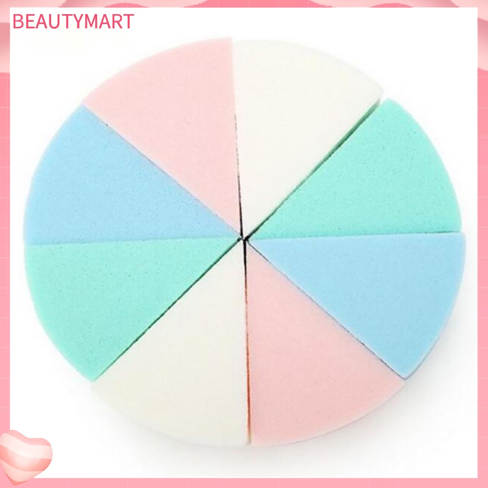 Set 8 Mút Trang Điểm Hình Tam Giác Mềm Mại Tiện Dụng