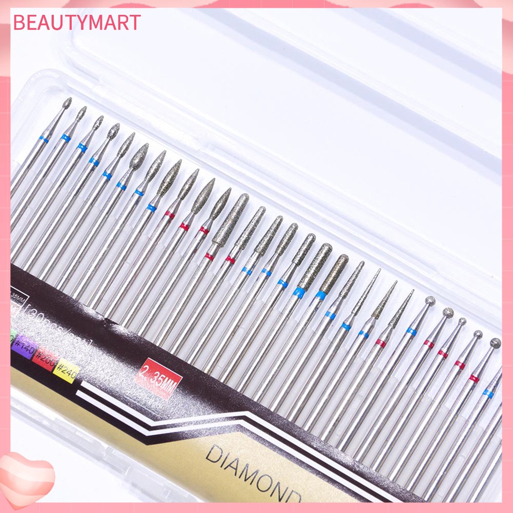 Bộ 30 Mũi Khoan Móng Tay Chuyên Nghiệp Chất Lượng Cao