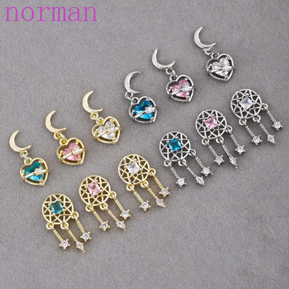 Phụ Kiện Mặt Dây Chuyền Trang Trí Móng Tay Nghệ Thuật DIY