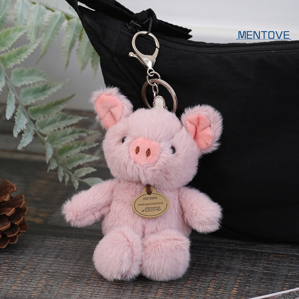 [MT] Móc Chìa Khóa Hình Búp Bê Động Vật Hoạt Hình Tai To Nhồi Bông Mềm Mại Thoải Mái Trang Trí Túi Xách / Điện Thoại