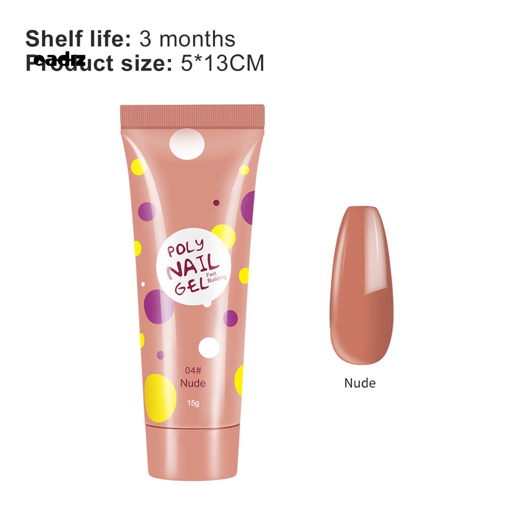 Keo Nối Dài Móng Tay Dạ Quang Lấp Lánh Lâu Trôi