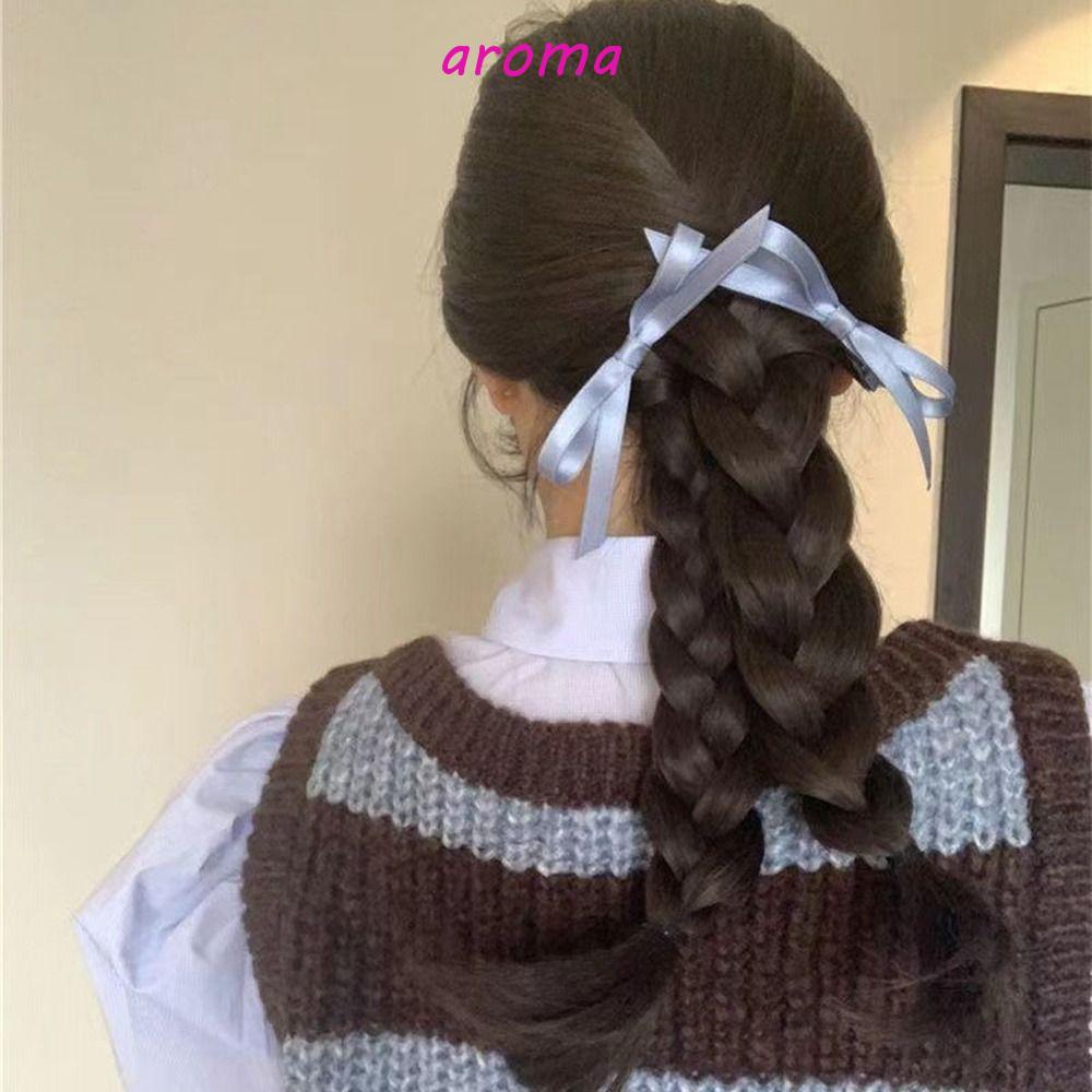 Kẹp Tóc Hình Nơ Phong Cách Retro Sáng Tạo Cho Nữ