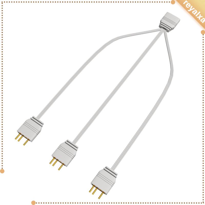 Cáp Chia Nguồn ARGB 5V 3Pin 1 Sang Ba / 4 Chuyên Dụng Cho Máy Tính Để Bàn