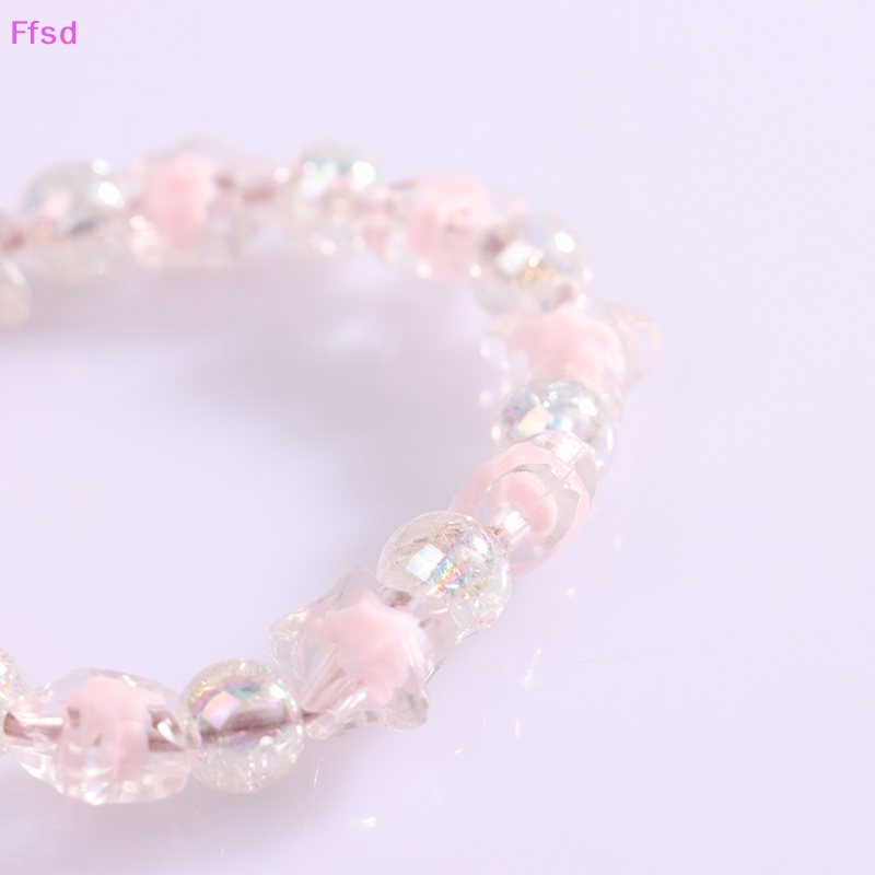 Vòng Tay Cặp Đôi Pha Lê Hoạt Hình Cinnamoroll Kuromi My Melody Dễ Thương {Ffsd} Quà Tặng Sinh Nhật Bán Chạy Cho Bé Gái