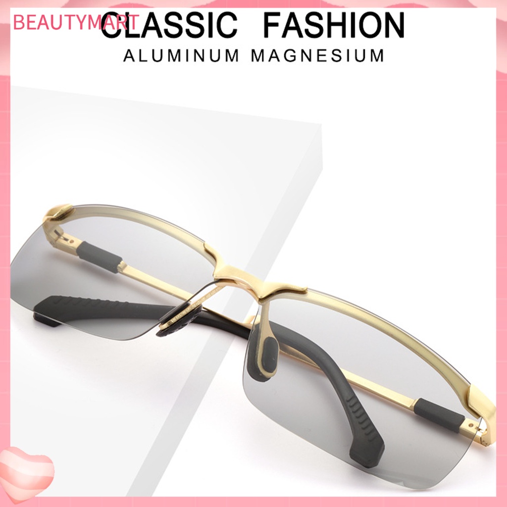 [beautymart] Kính Mát Chống Nắng Không Dễ Vỡ Không Đổi Màu Thông Minh Cho Nam Lái Xe