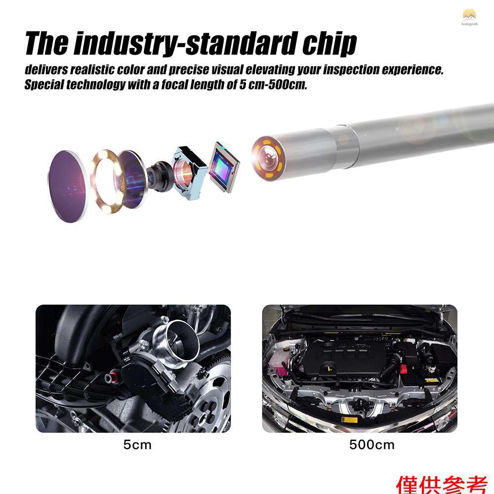 Camera Nội Soi Không Dây Kết Nối Wifi 3.9mm Lens 1960 * 1080 IP67 Độ Phân Giải Cao