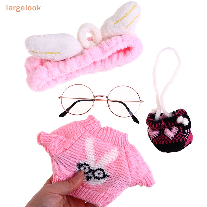 Set 4 Chú Vịt 30cm Trang Trí Quần Áo / Mắt Kính / Túi Xách Dành Cho Búp Bê