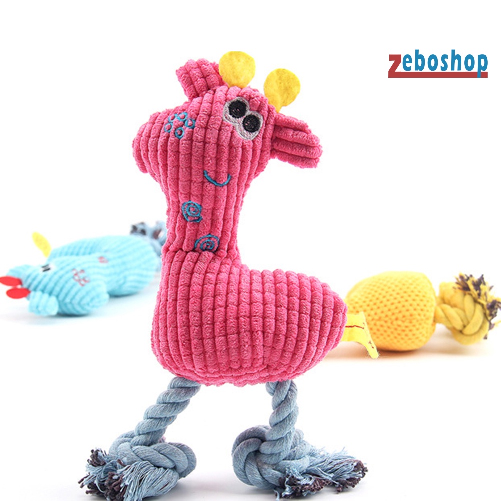 Đồ Chơi Hươu Nhồi Bông Có Âm Thanh Vui Nhộn Cho Thú Cưng