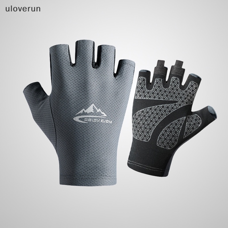 Găng Tay Thể Thao Hở Ngón Thoáng Khí Chống Trượt Trọng Lượng Nhẹ