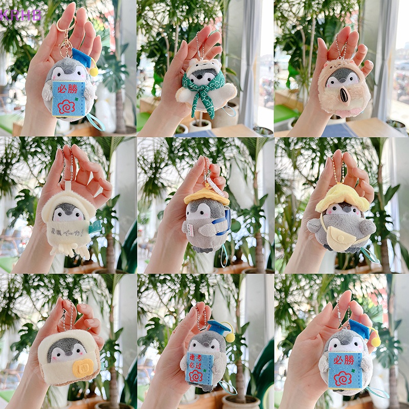 Móc Khóa Hình Chim Cánh Cụt Nhồi Bông Dễ Thương Mới