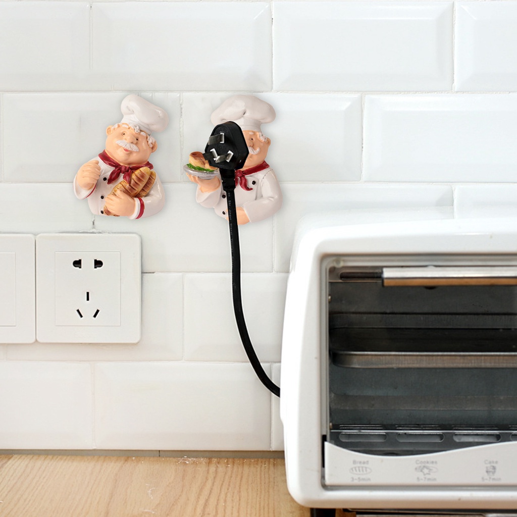 Móc Treo Phích Cắm Điện Dán Tường Đa Năng Không Cần Khoan Họa Tiết Hoạt Hình Dễ Thương