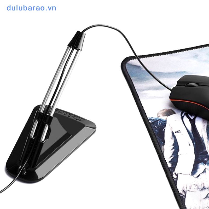 Dul mới Chuột Cáp chủ Chất lượng cao chuột Bungee dây Clip dây tổ chức linh hoạt cho chuột hoàn hảo chơi trò chơi Clip LOL Ao