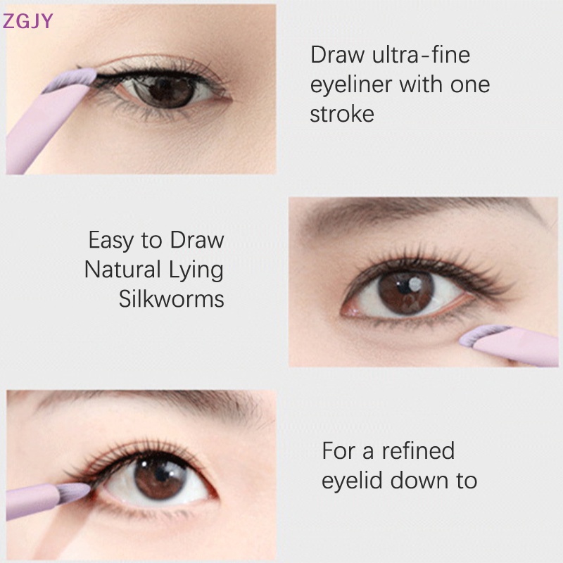 Cọ Trang Điểm Mắt ZGJY Đầu Vát Góc Nghiêng Mới