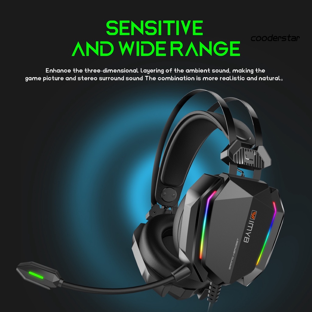 Tai Nghe Chụp Tai A32 Âm Thanh Siêu Trầm Có Đèn RGB Cổng USB 3.5mm Kèm Mic Cho Máy Tính