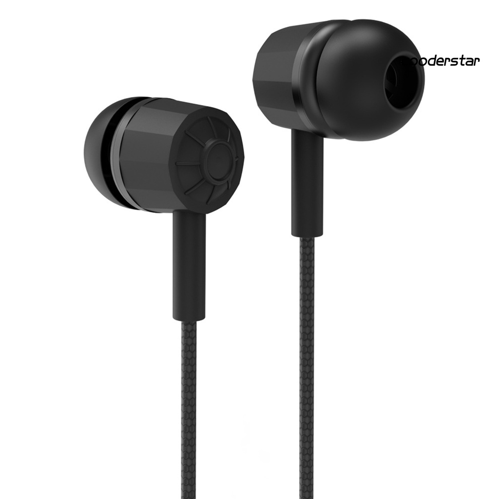 Tai Nghe Nhét Tai Có Dây Mega Bass Nhẹ Chống Ồn Kèm Mic 3.5mm Âm Thanh HiFi Phong Cách Thể Thao Cho Điện Thoại