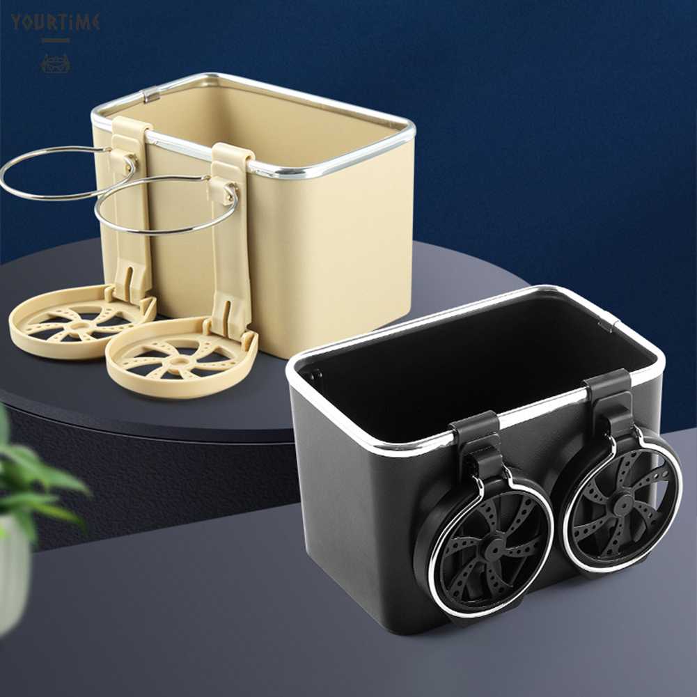 Hộp Đựng Đồ Dùng Cỡ Lớn Đa Năng Gắn Chỗ Đặt Tay Xe Hơi Tiện Dụng