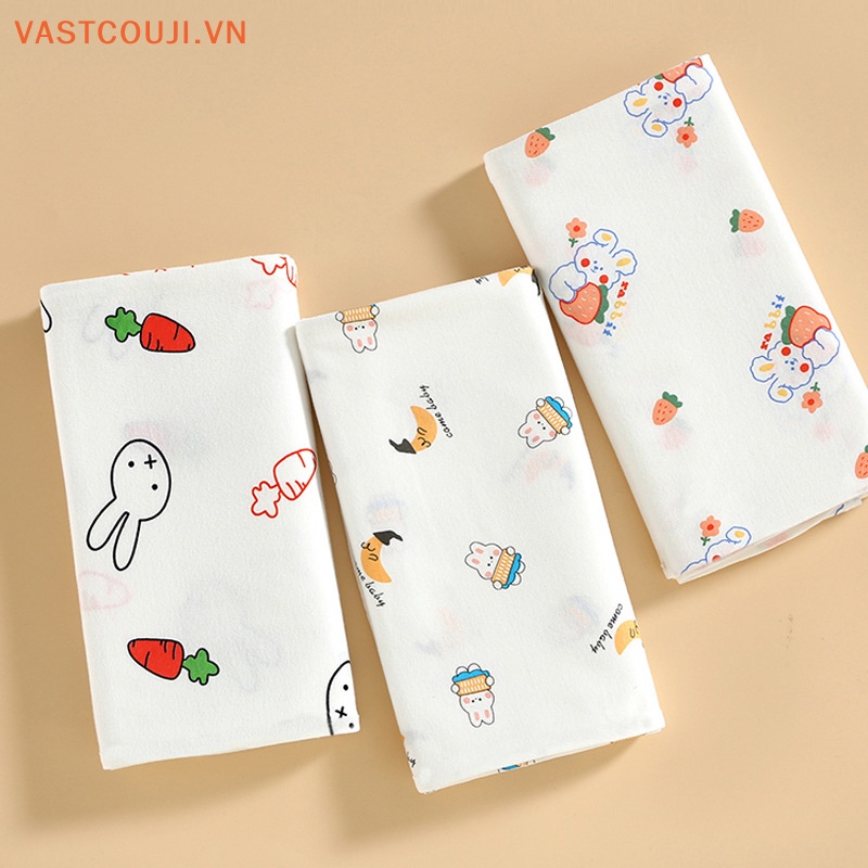 Chăn Quấn Em Bé Chất Liệu Cotton Nguyên Chất 83x83cm In Họa Tiết Dễ Thương Tiện Dụng