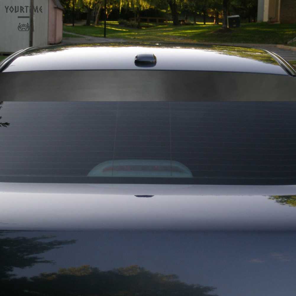 Miếng Dán Kính Chắn Gió Phía Trước Xe Hơi Màu Đen Nhám Tiện Dụng