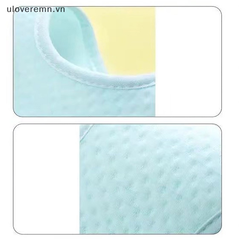 Yếm Ăn Cotton Họa Tiết Hoạt Hình Xinh Xắn Dành Cho Các Bé