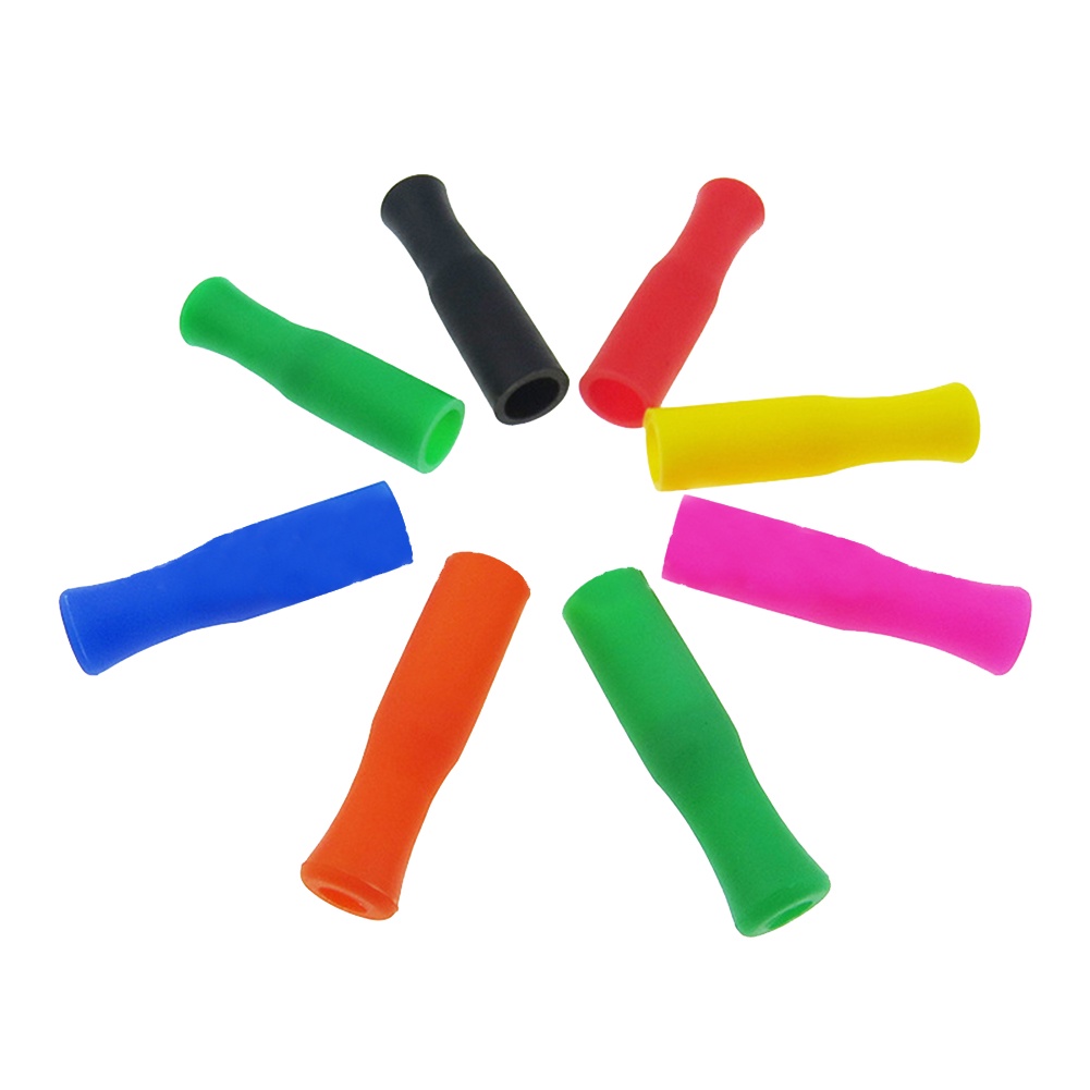 Nắp Đậy Ống Hút Bằng Silicone Và Thép Không Gỉ Chống Bỏng