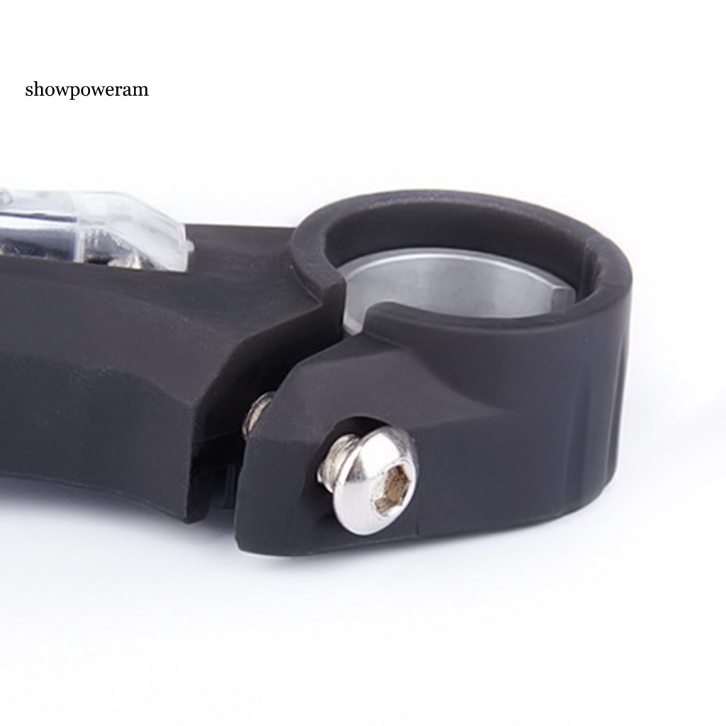 Set 2 Tay Lái Xe Đạp MTB Bằng Hợp Kim Nhôm Chống Gỉ Tích Hợp Đèn LED Và Còi