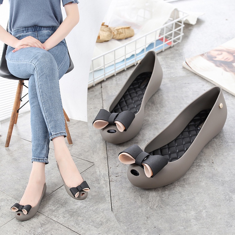Giày Sandal Jelly Chống Trượt Thoáng Khí Thời Trang Mùa Hè 2023 7MY5