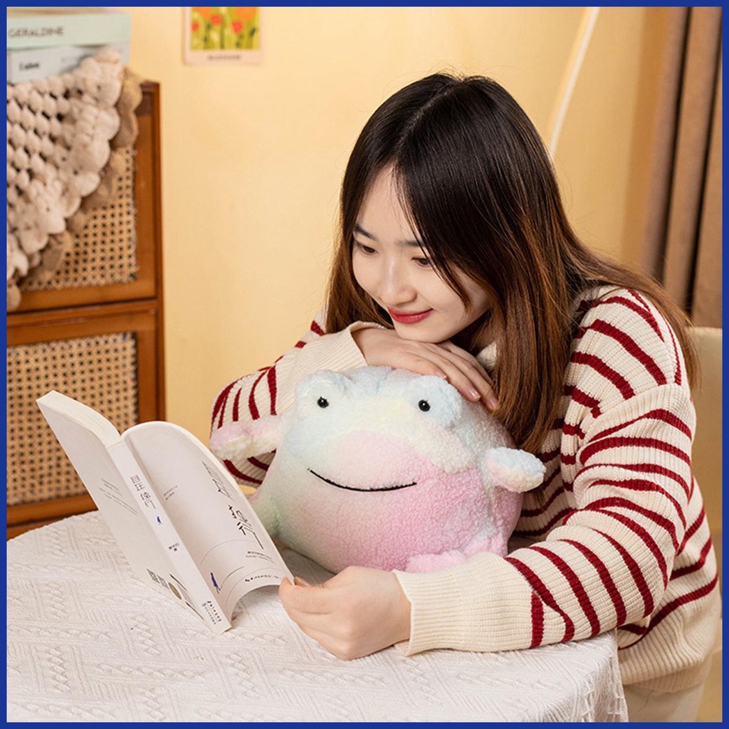 Ếch Nhồi Bông 30cm Mềm Mại Nhiều Màu Sắc Dễ Thương Cho Bé