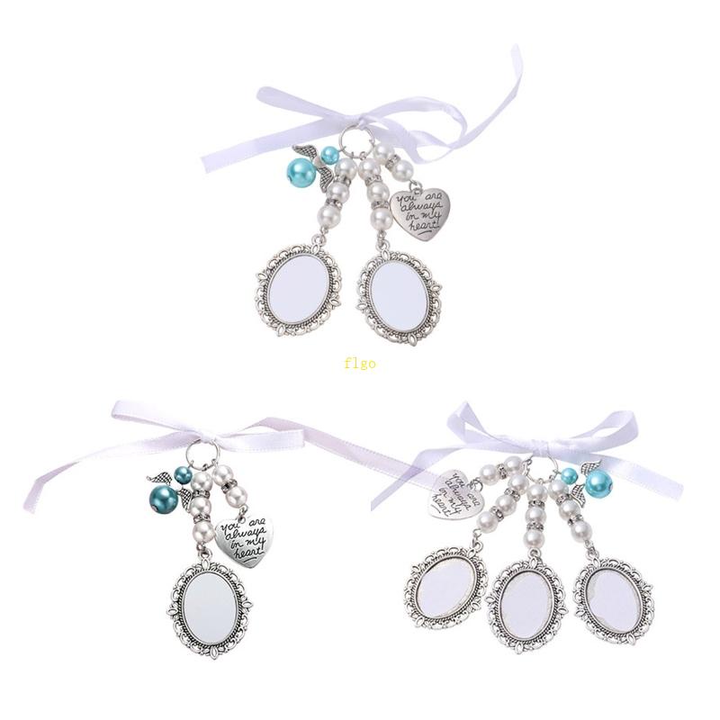 Flgo Ruy Băng Trống Chuyển Nhiệt Khay Đựng Khung Ảnh Bằng Nhôm Charms