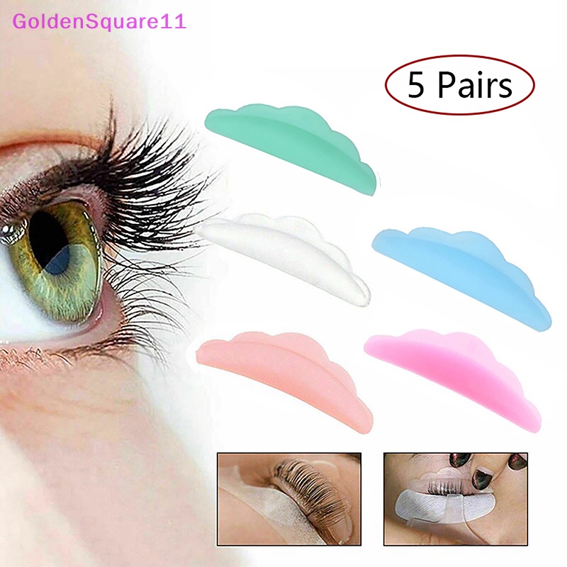 Set 5 Cặp Đệm Silicon Bảo Vệ Dụng Cụ Bấm Mi Giả